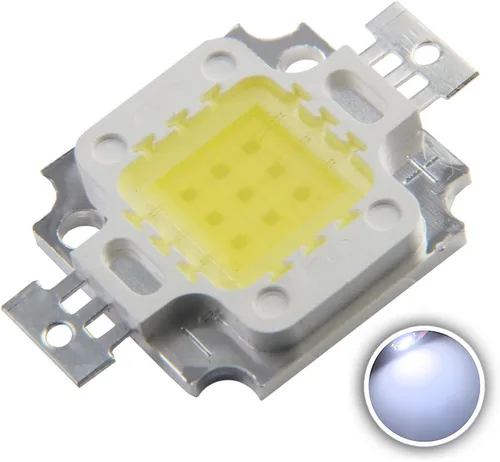 Miniatura 21 de CHANZON Foco LED de alta potencia de 10W con chip infrarrojo (IR 850nm / Entrada 900mA / DC 5V - 6V / 10 vatios) SMD COB Diodo emisor de luz para O)
