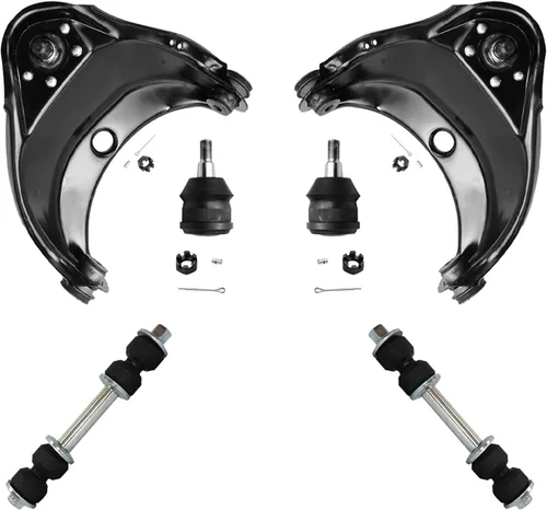 Miniatura 141 de Detroit Axle - Kit de brazos de control de extremo delantero 4WD para Ford 04-08 F-150, 06-08 Lincoln Mark LT, 4 extremos de barra de acoplamiento