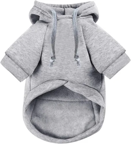 Miniatura 3 de Jecikelon Abrigo para Perro de Clima Frío para Mascotas con Bolsillo Sudadera de Invierno para Perro Ropa Cálida para Cachorros para Perros Pequeños
