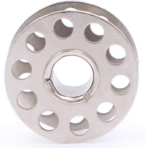 Miniatura 7 de Bobinas de máquina de coser – 30 unidades clase 15 bobinas de metal juego de bobinas de 0.787 in x 0.394 in accesorios de repuesto para máquinas