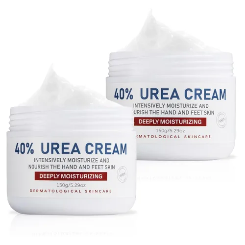 Miniatura 10 de OUKEYA Crema de Urea 40 Por Ciento, Crema para Manos y Pies para Sequedad y Grietas, Loción de Urea para Pies de Fuerza Máxima (350g)
