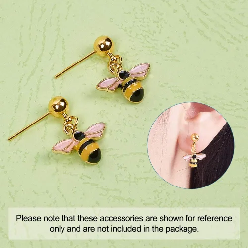 Miniatura 4 de FASHEWELRY Colgantes colgantes de abeja esmaltada de aleación