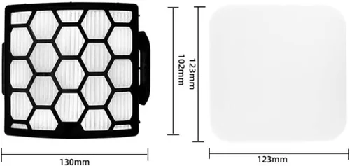 Miniatura 5 de Kit de repuesto para piezas de aspiradora Shark LA300 LA301 LA302 LA322 LA502 XHF320 XFFK320, 2 filtros HEPA, 4 juegos de filtro de espuma y fieltro