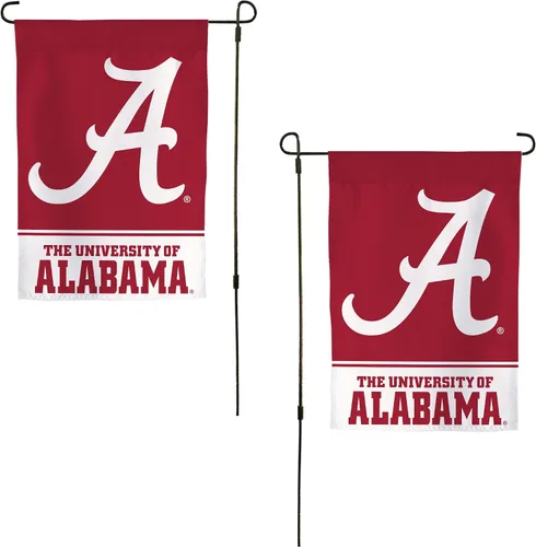 Miniatura 8 de Bandera de jardín de la Universidad de Alabama Crimson Tide Bama UA Banner 100% poliéster (diseño A)