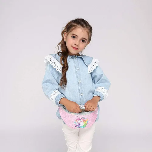 Miniatura 3 de Riñonera para niñas - Riñonera, A Rosa