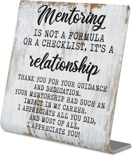 Miniatura 32 de Regalos de agradecimiento para mujeres y hombres, placa decorativa para oficina, regalos de reconocimiento con cita motivacional "En caso de que