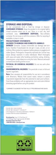 Miniatura 2 de Clorox® Pool&Spa™ XTRABLUE® Plus Alguicida para Piscina, Eliminador de Algas Todo en Uno, Sin Espuma, 40 Onzas (Paquete de 1)
