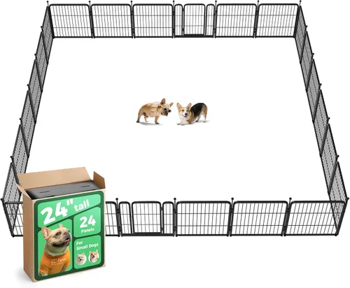 Miniatura 48 de FXW Rollick - Corralito para perros para patio, campamento con casa rodante, patentado, 24 pulgadas, 2 paneles