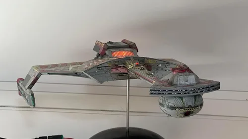 Miniatura 8 de Polar Lights Star Trek 6: The Undiscovered Country Klingon Kronos One - Kit de modelo a escala 1:350