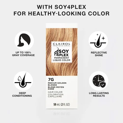 Miniatura 4 de Clairol Professional Permanent Liquicolor for Very Light Blonde/Ultra Light Blonde Hair Color with 100% Gray Coverage Packaging May Vary 9AN Rubio