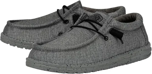 Miniatura 3 de Hey Dude Wally - Mocasines unisex para adultos, colección Wally Stretch