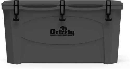Miniatura 9 de Grizzly 100 Cooler Cofre de hielo de 100 cuartos de galón duradero con aislamiento rotomoldeado Fabricado en Estados Unidos Garantía de por