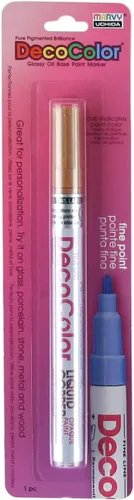 Conjunto marcadores de punta fina Uchida 6 unidades Decocolor