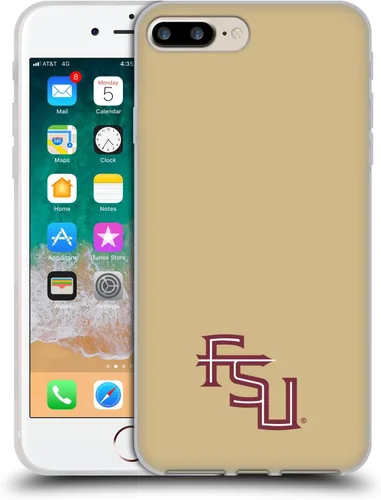 Miniatura 231 de Head Case Designs Funda de gel suave FSU Seminoles de la Universidad Estatal de Florida con licencia oficial compatible con Apple iPhone 13 Pro Max