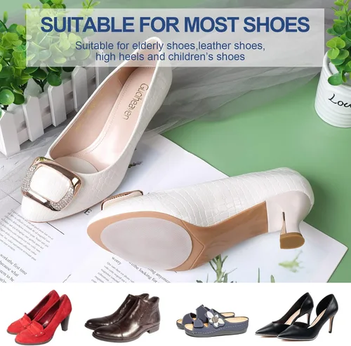 Miniatura 2 de Ashoesert's Shoe Sole Protector for Heels,Shoe Grips on Bottom of Shoes, Anti Slip Shoe Grips,Non Slip Shoe Pads,Non Slip Pads for Shoes, Shoe