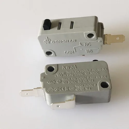 Miniatura 7 de KW3A 16A 250V Microinterruptor de la puerta del horno normalmente abierto (1 unids)