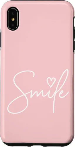 Miniatura 11 de Linda funda de sonrisa rosa claro para iPhone 17