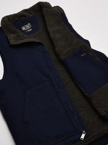 Miniatura 4 de Carhartt - Chaleco de cuello con forro tipo Sherpa para hombre.