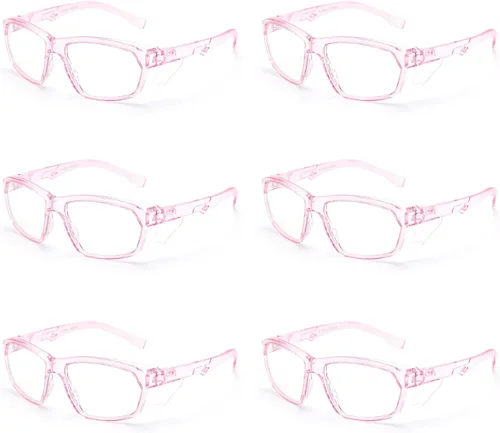 Miniatura 22 de ProtectX Elegantes gafas de seguridad antivaho y resistentes a los arañazos, gafas de protección UV, lentes de bloqueo de luz azul para hombres