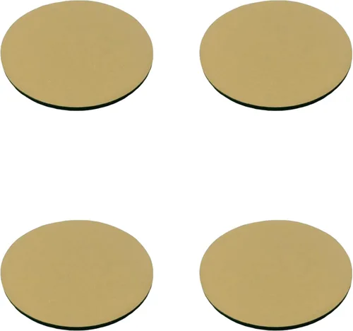 Miniatura 7 de Paquete de 4 almohadillas de fieltro verde de 3.7 pulgadas (3.701 in) – Reemplazo autoadhesivo para empujadores de hockey de aire de 3.78 pulgadas