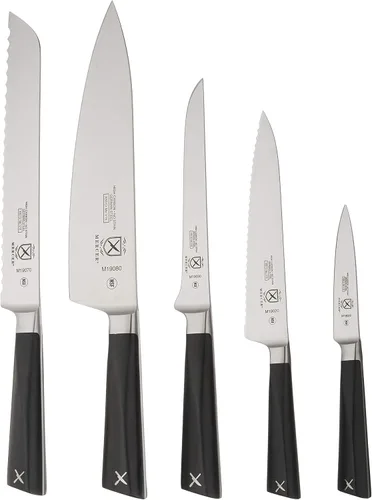 Miniatura 2 de Mercer Culinary Züm - Juego de bloques forjados (6 piezas, acero inoxidablevidrio)
