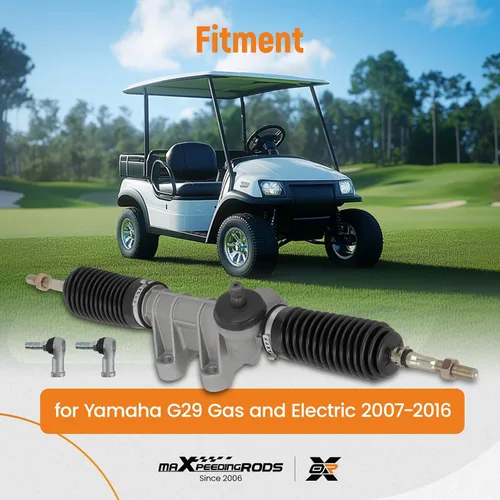 Miniatura 2 de maXpeedingrods Caja de engranajes de dirección para carrito de golf Rack and Pinion JW1-F3400-00 para carritos de golf Yamaha G29 de gas