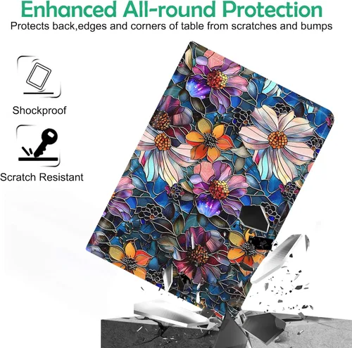 Miniatura 4 de Funda compatible con iPad Air de 11 pulgadas M3 M2 2025/2024 de 7ª/6ª generación y funda Air de 5ª/4ª generación de 10.9 pulgadas 2022/2020