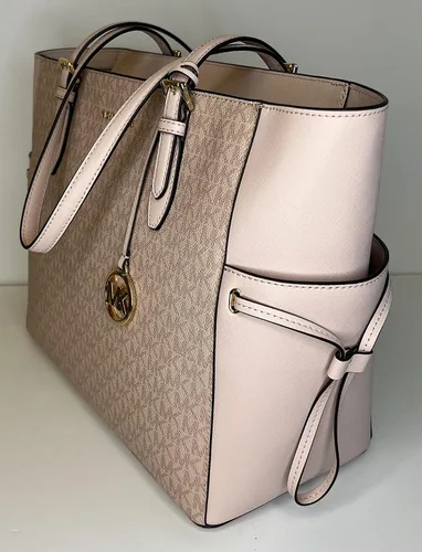 Miniatura 6 de MICHAEL Michel Kors Gilly - Bolso grande de viaje con cordón con doble cremallera y gancho de Michael Kors