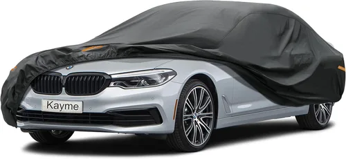 Miniatura 31 de Kayme - Cubierta completa impermeable de 7 capas para Honda Civic Sedán/Coupé (1991-2024), apta para todo clima, protección p/exteriores contra