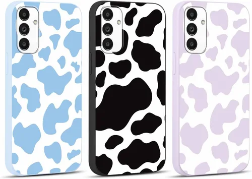 Miniatura 19 de 2 Pack Funda con lindo estampado de chita para Samsung Galaxy S22 Ultra 5G de 6.8", Fundas con patrón de leopardo de lujo, diseño de silicona suave