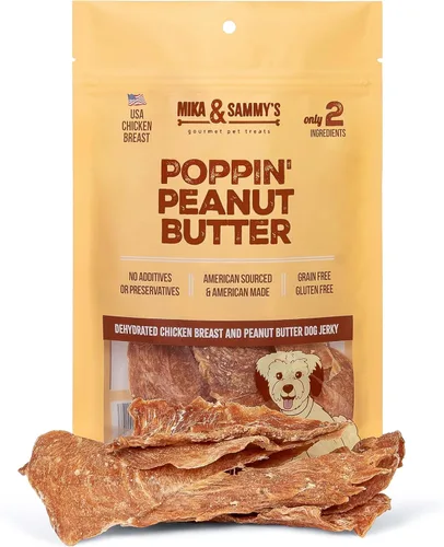 Miniatura 15 de Golosinas gourmet para perros Mika & Sammy's hechas en los Estados Unidos (queso de pollo 5 0z)