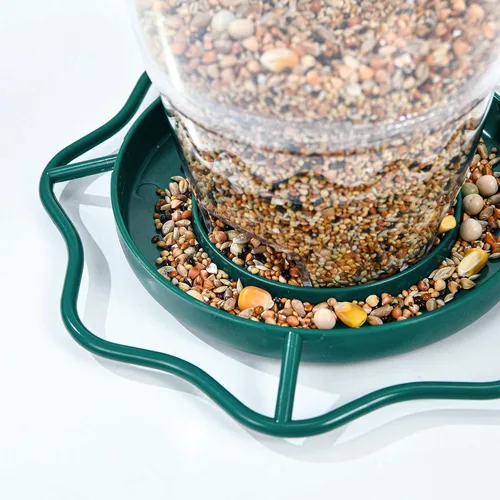 Miniatura 5 de Hanizi - Comederos para pájaros silvestres, comedero colgante a prueba de ardillas, comederos para pájaros al aire libre con semilla para pájaros