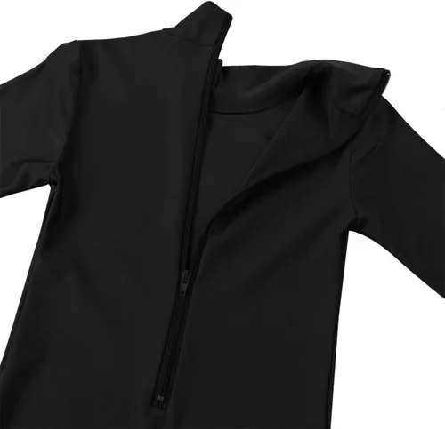 Miniatura 21 de Body de manga larga para niños y niñas, con cuello alto, cuerpo completo, leotardo de gimnasia