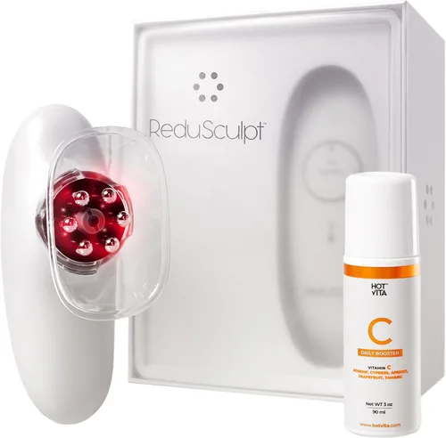 Redu Sculpt - Máquina para esculpir el cuerpo 3 en 1 con aceite de vitamina C, dispositivo de estiramiento de la piel para estómago, brazos, piernas