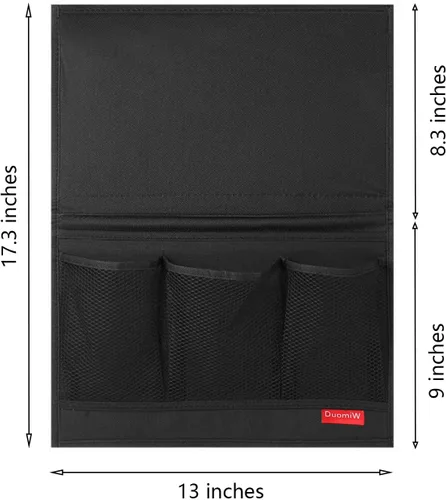 Miniatura 2 de Organizador de Almacenamiento para Mesita de Noche, Caddy para Mesita de Noche, Organizador de Almacenamiento de Armario de Mesa, Control Remoto