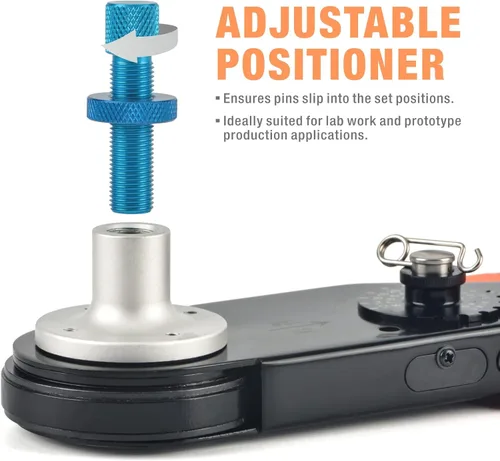 Miniatura 6 de iCrimp HD-0812D 12-8 AWG Herramienta de crimpado de rango superior ocho contactos sólidos Deutsch y Harting HAN C, HAN D, HAN E contactos resistentes