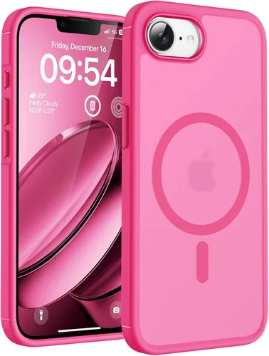 Miniatura 39 de TOCOL Funda magnética 3 en 1 para iPhone 14 Pro, mejorada [protección completa de cámara] con 2 protectores de pantalla, funda de grado militar Azul