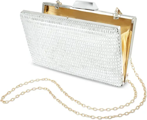 Miniatura 6 de Aheli Clutch Purses Gift for Women Wedding Handmade Evening Handbags Party Bridal Clutch