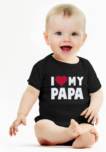 Miniatura 3 de Tstars My Day Baby Outfit I Love Papa - Body infantil