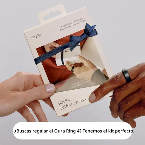 Miniatura 9 de Anillo Oura 4 Cerámico - Marea - Talla 8 - Comprueba la talla antes de comprar Tide