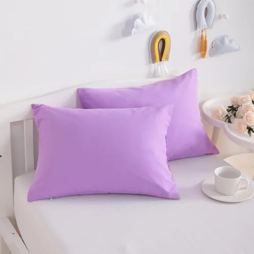 Miniatura 6 de NTBAY Juego de 2 fundas de almohada con cremallera para niños pequeños, 100% microfibra cepillada de 13 x 18 pulgadas, súper suaves y acogedoras