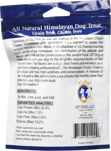 Miniatura 4 de Churpichews Masticable natural de larga duración para perros, mediano, 2.5 onzas, 1 pieza