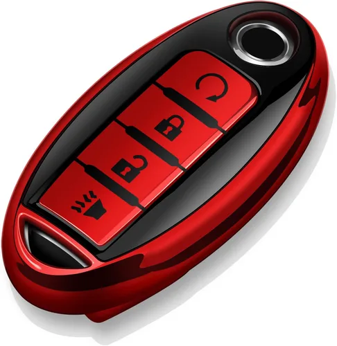 Miniatura 21 de Tukellen Compatible con Nissan - Funda para llavero de TPU suave para Infiniti X-Trail Rogue Altima Quest Pathfinder Sentra Patrol CIMA Fuga Armada