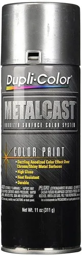 Pintura metalizada Dupli-Color, 11 Oz Humo negro anodizado