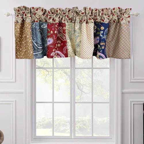 Miniatura 34 de Cozy Line Home Fashions - Juego de ropa de cama reversible de 100% algodón con patchwork real cosido a mano, color mostaza amarilla, estilo granja