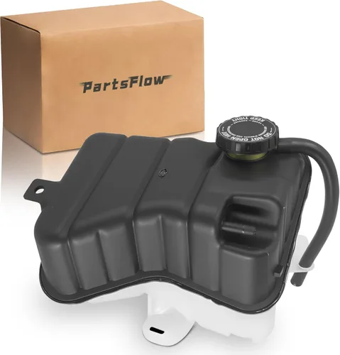 Miniatura 12 de PartsFlow Tanque de depósito de refrigerante con tapa compatible con Chevrolet Silverado GMC Sierra Cadillac Escalade Yukon 603-054 22797286