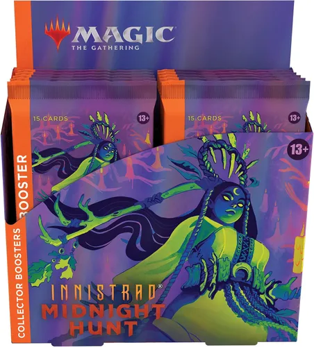 Miniatura 6 de Magic: The Gathering Innistrad: Midnight Hunt Collector Booster Box 12 paquetes (180 cartas mágicas)