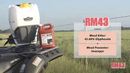Miniatura 2 de RM43 43-percent glifosato más hierba antirretorno para control total de la vegetación