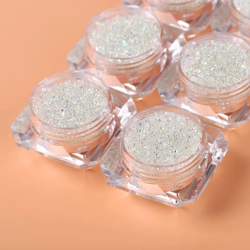 Miniatura 13 de 2400 diamantes de imitación para arte de uñas, gemas de diamantes de imitación rojos con parte trasera plana, cristal redondo, siam, 6 tamaños