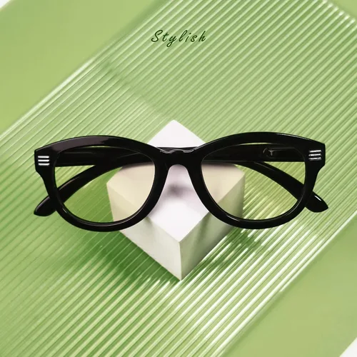 Miniatura 2 de Eyekepper Gafas de lectura con diseño de ojo de gato para mujer, paquete de 4 unidades, de gran tamaño Gafas de lectura con bloqueo de luz azul